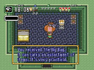 Screenshot Thumbnail / Media File 1 for BS Zelda no Densetsu - Kodai no Sekiban - Dai-1-wa (Japan) (BS) [En+Fix by BSZHP v20090614] (~BS The Legend of Zelda - Ancient Stone Tablets - Week 1)